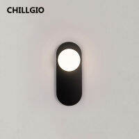 CHILLGIO Indoor Lighting Minimalist Wall Lights Modern Home Decor Living Room Sconces Fixtures Led End of Hallway Interior Lamps