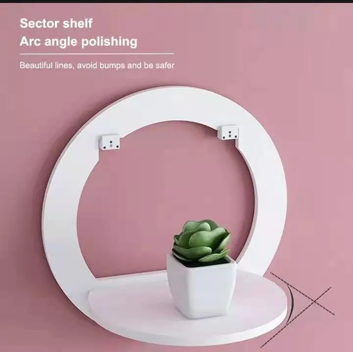 NonDrilling Wall Shelf Floating Shelves Wall Mounted Storage Shelves for Home Decor/Kitchen