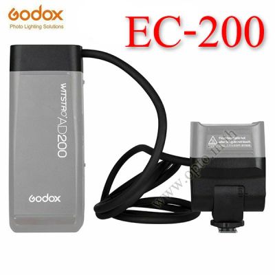 EC-200 Godox Extension Cable Head 1.85m Hot Shoe Remote Separation for Flash AD200 สายต่อแฟลช-ประกันศูนย์ Godox(opto)