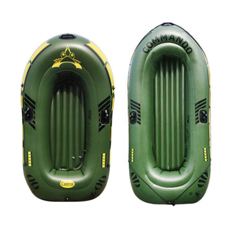 Inflatable Rafts Thickened 2/3 People Folding Boat Kayak Portable ...