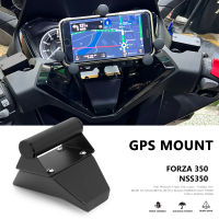 ใหม่รถจักรยานยนต์ GPS Mount วงเล็บนำทางวงเล็บศัพท์สำหรับ Honda Forza 350 Forza350 FORZA350 NSS350 2023.