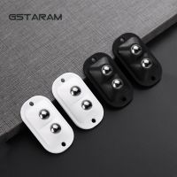 4PCS Self Adhesive Mute Ball Universal Wheel Stainless Steel Beads Pulley Storage Box Bedside Cupboard Mobile Base Accessory