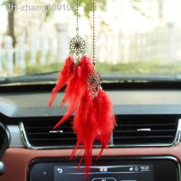 Dream Catcher Car Pendant Hand-woven Feather Dream Catcher Ornaments Ethnic style Wind Chimes Home Styling Decoration Pendant