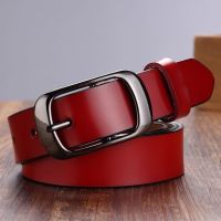 Female leather belt ins contracted joker cowboy belts ms student han edition dress children belt --皮带230714❖