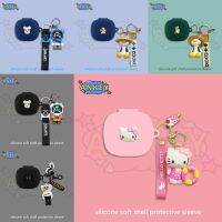 for Xiaomi Air 3 SE / 2 SE / Buds 4 Pro Case Pink Cat Earphone Silicone Earbuds Soft Protective Headphone Cover Headset Skin with Pendant