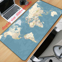 R navigation Map Art HD Printing XXL Mouse Pad Gamer Accessory Hot Large Computer Lock Edge Keyboard Mat Anime Cartoon