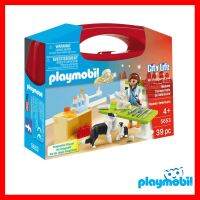 สินค้าขายดี!!! Playmobil 5653 City Life Vet Visit Carry Case figure เพลย์โมบิล ซิตี้ไลฟ์ เซ็ตกระเป๋า สัตวแพทย์ (PM-5653) #ของเล่น โมเดล ทะเล ของเล่น ของขวัญ ของสะสม รถ หุ่นยนต์ ตุ๊กตา สวนน้ำ สระน้ำ ฟิกเกอร์ Model