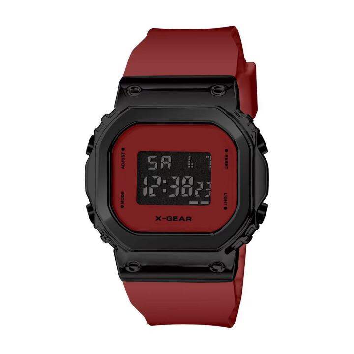 พร้อมส่งจากไทย-x-gear-3577-fashion-sport-watch-นาฬิกาข้อมือผู้หญิงผู้ชาย-สไตล์-casual-bussiness-watch-ของแท้-100-จับเวลา-แฟชั่น-ตั้งปลุกได้-ไฟ-led-ปฏิทิน-ส่องสว่าง