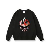 Anime Tengen Toppa Gurren Lagann Print Sweatshirt Male Fashion Hip Hop Oversized Sportswear Men Casual Loose Sweatshirts Size XS-4XL