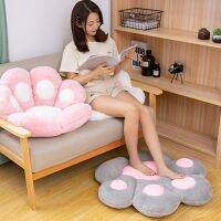 [Yunyun fabric workshop] เบาะนั่งน่ารัก Cat Paw Shape Lazy Sofa Warm Home Office Chair Pad ของขวัญวันเกิดสำหรับเด็กผู้ใหญ่ Creative Soft โต๊ะ Cusion