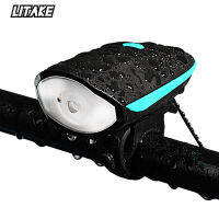 【ในสต็อก】ไฟหน้าจักรยาน240 Lumens แบบชาร์จไฟได้ Super Bright Night Riding ไฟฉายด้านหน้าโคมไฟขี่จักรยานเกียร์