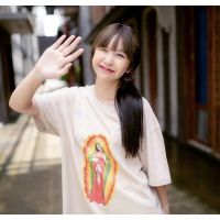 ราคาถูกเสื้อยืดผ้าฝ้ายพิมพ์ลายแฟชั่น MIGHTY MARY MANGA TEES-5XL