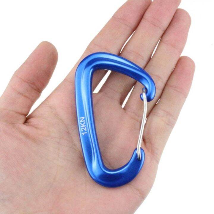 1pcs-durable-12kn-d-carabiner-key-aluminum-wire-gate-spring-clip-locking-backpack-hammock-camping-hiking-climbing-equipment