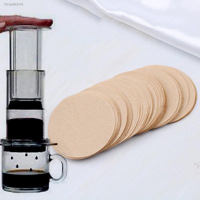♘♈❃ 100Pcs Disposable Wood pulp Coffee Maker Replacement Filters Paper For Aeropress Coffee