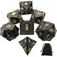 DND ดาบชุดลูกเต๋าเกมกระดานตกแต่งและ D D20 Polyhedral MTG Tabletop TRPG Cthulhu Pathfinder ดันเจี้ยนส์ดราก้อนส์