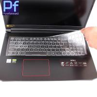 【 Cw】for Acer Nitro 5 17 AN517-41 AN517-51 17.3นิ้วซิลิโคนแล็ปท็อปแป้นพิมพ์ปกแหวน