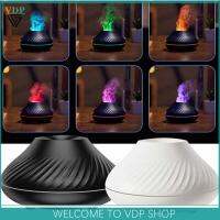 หน้าแรกขนาดเล็กเจ็ดสีเปลวไฟกลิ่นเครื่องเพิ่มความชื้น (สีดำ)
