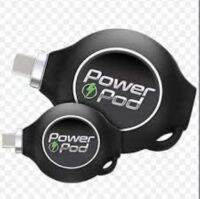 Power Pod อุปกรณ์ที่ชาร์จโทรศัพท์มือถือไร้สาย Android Type C Fast Charger พวงกุญแจ 800 Mah