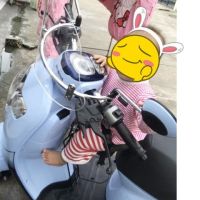 จัดส่งฟรี ฟรีสายรัดเอว แถมน็อต เบาะเด็ก Honda SCOOPY i All new สกู๊ปปี้ สกู๊ปปี้ ไอ 2017-2019 เบาะเด็กนั่ง เบาะนั่งเสริม เบาะนั่ง อะไหล่มอเตอร์ไซค์ ของแต่งรถ