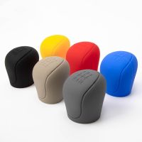 ▤๑┅ Car Silicone Gear Shift Knob Cover Gear Shift Non-Slip Grip Handle Protective Covers Manual 5 6-speed Car Interior Accessories