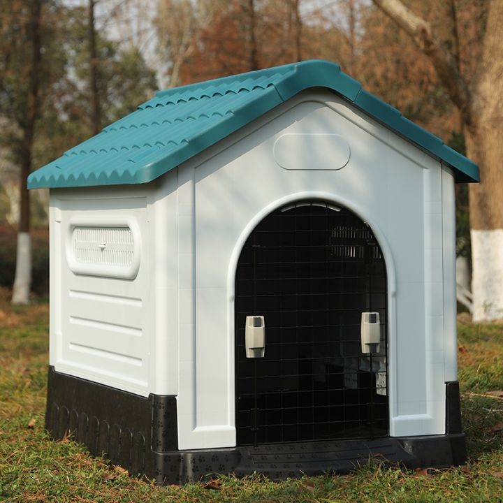 cod-kennel-dog-house-outdoor-winter-warm-rainproof-villa-cage