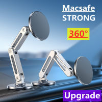 แม่เหล็กดูดที่วางศัพท์มือถือ, เหมาะสำหรับเทสลา macsafe หน้าจอรถ suspenders กับ360องศาหมุนอลูมิเนียม