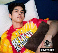 Dr.street เสื้อยืด เสื้อมัดย้อม ทรงโอเวอไซต์ แนวสตรีท 1zd