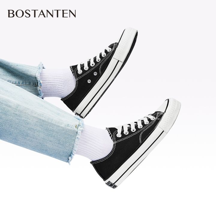 cod-dsfgerererer-bostanten-canvas-shoes-classic-black-versatile