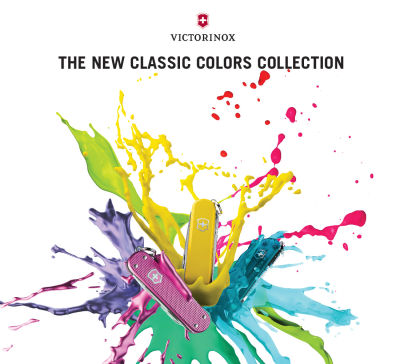 Victorinox "New Classic Colors Collection" มีดพับ Classics SD, Alox และ Case ใส่มีด มีให้เลือกมากกว่า 30 สี