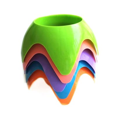5PCS PP Beach Sand Coaster Drink Can Cup Holders Sand Water Bottle Holder Beverage Phone Holder Beach Party Accesseries
