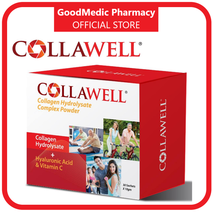 Collawell Collagen 30 Sachets Exp 08/2024 Collagen Hydroxylate for