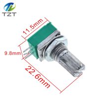 ♈ 5pcs RK097N 5K 10K 20K 50K 100K 500K B5K with a switch audio 3pin shaft 15mm amplifier sealing potentiometer