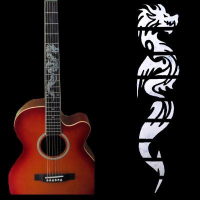 10pcs Guitar Inlay Stickers Dragon Guitarra Fretboard Decals/ Markers For Guitar Fret Neck