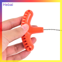 Hebai 1PC สายสแตนเลสเลื่อยตั้งแคมป์กลางแจ้งเครื่องมือการอยู่รอดฉุกเฉิน