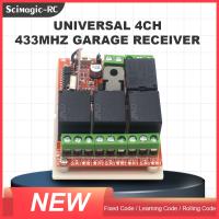 2023 latest Motorline ECOSTAR Liftmaster Normstahl Novoferm ROGER ประตูโรงรถตัวรับสัญญาณรีโมทคอนโทรลสวิตช์ Universal 433MHz ตัวรับสัญญาณ