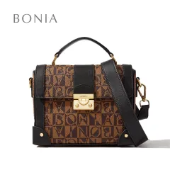 Bonia Monogram Bag NOW RM 444! FREE POSTAGE SM ❌ Before RM 539