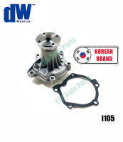 ปั๊มน้ำ (water pump) อีซูซุ ISUZU Trooper MK I UBS16, UBS17 2.6L ปี 1981-1991 eng.4ZE1