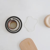 Desktop Ornaments Coffee Cup Pad Photography Props Transparent Coasters Acrylic Coasters Acrylic Mirror Coasters