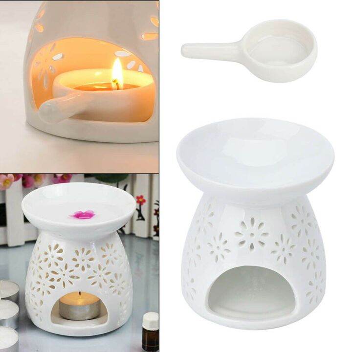 5210BIYU Relieve pressure Sleep Aid Tealight Candle Tray Daisy Design