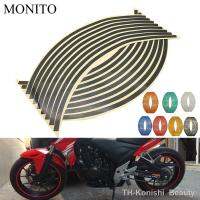 【hot】☈  Motorcycle Sticker Reflective Decals Rim Tape Strip 125 CB650R CB125R XADV X 750 X11 ST1300 Accessories