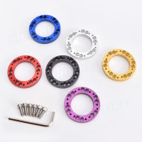 【CW】Universal Car Tuning Sport Steering Wheel Spacer Adapter 13Mm Aluminium Steering Wheel Hub Boss Kit Adapter Spacer 7 Color