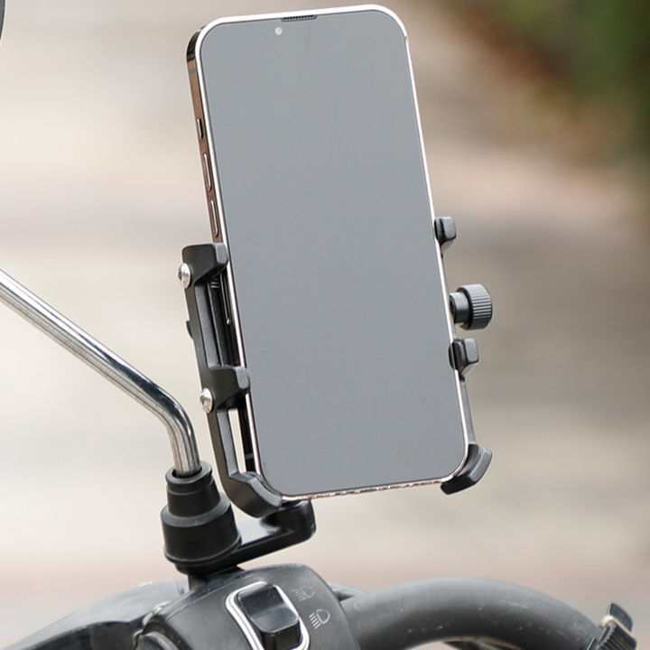 แท่นวางโทรศัพท์จักรยานที่วางโทรศัพท์จักรยานที่แข็งแรงและปลอดภัย360-ที่ติดตั้งที่หมุนได้สำหรับโทรศัพท์มือถือที่สมบูรณ์แบบสำหรับนักปั่นจักรยาน