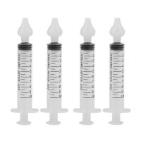 【JH】 4pcs Syringe Baby Nasal Irrigator Infant Ear Cleaner Rinsing Soften Scab Kids Children