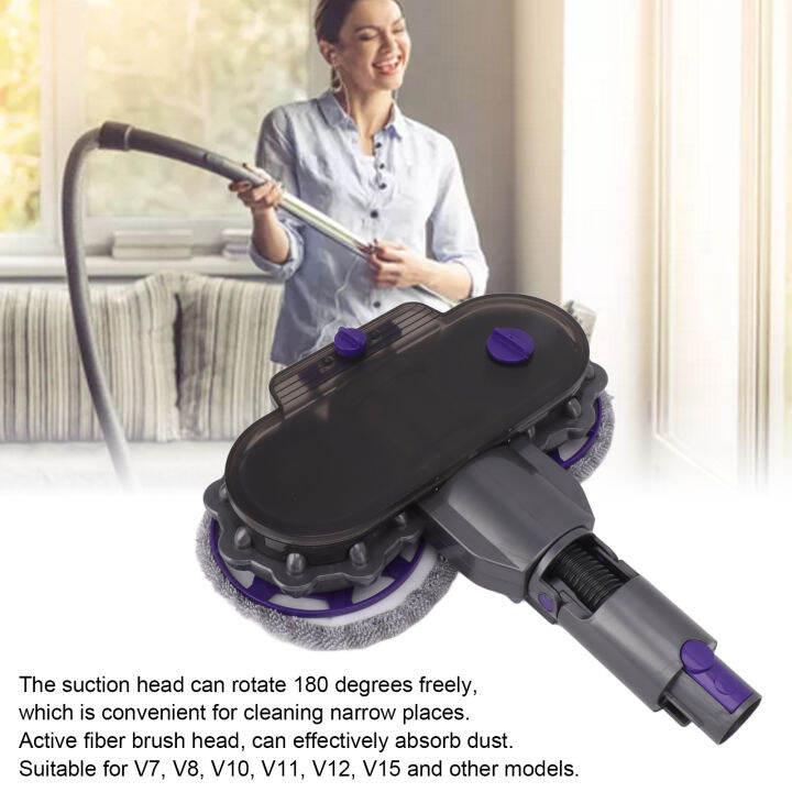 Electric Mop Head Electric Dry Wet Mopping Head Efficient for Home