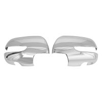 1Pair Car Rearview Mirror Cover Trim for Luxgen 7 SUV U7 2011-2017 Side Wing Mirror Chrome Decorative Protective Caps