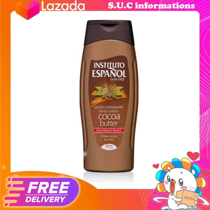 INSTITUTO ESPANOL COCOA BUTTER BODY LOTION 500 ml. Lazada.co.th