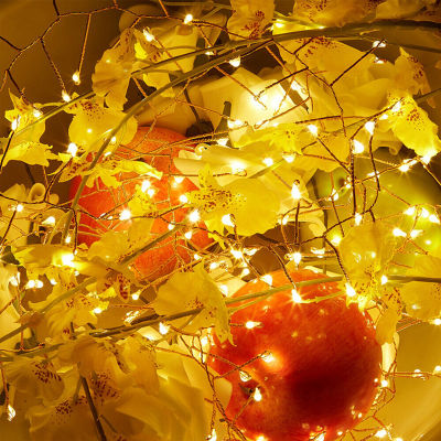 Hot Firecrackers LED String ไฟกันน้ำรีโมทคอนล Garland Cluster Fairy ไฟงานแต่งงานคริสต์มาสตกแต่งบ้าน