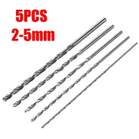 5pcs Drill Bits Set Metal Drilling Extra Long 300mm 2/3/4/5/6mm Hot sale
