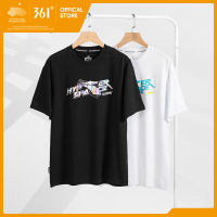 เสื้อยืดกีฬาผู้ชาย361องศาเสื้อแขนสั้นผ้าฝ้ายลำลอง652219109