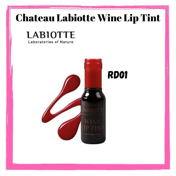 Chateau Labiotte Wine Lip Tint in RD01 Lazada PH